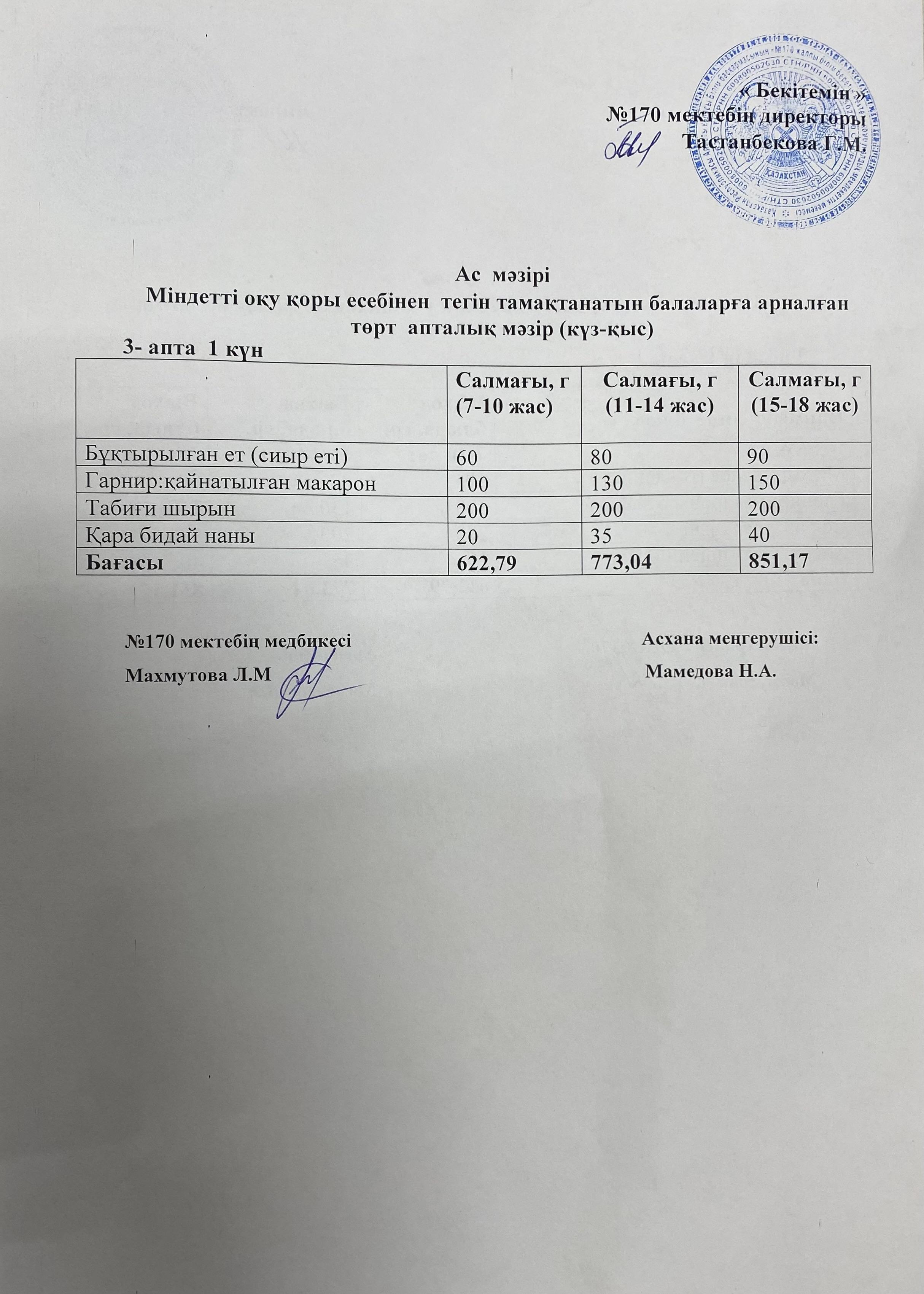 21.11.2022 ас мәзірі