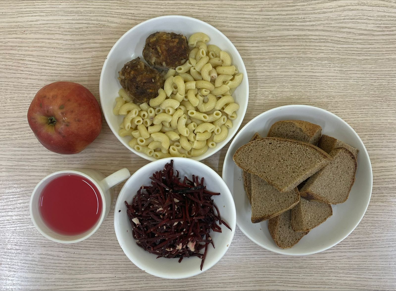 Ас мәзірі / меню на 13.12.2024