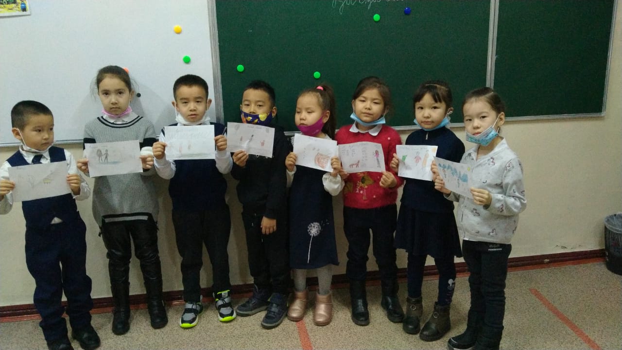 “Абаайлаңыз, жұқа мұз” суреттер байқауы /Конкурс рисунков на тему «Осторожно, тонкий лед!»