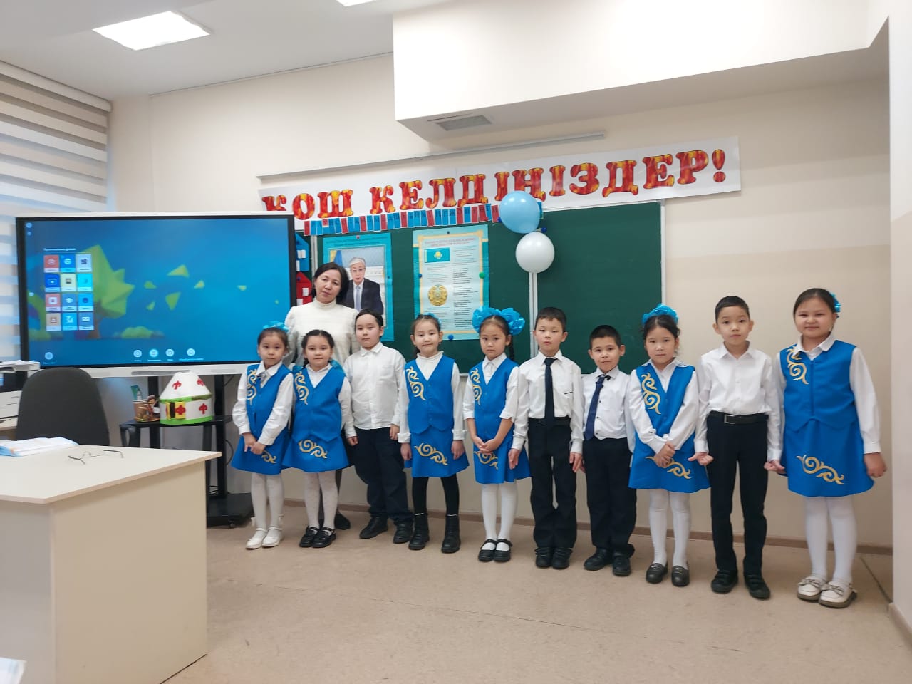 Қазақстан Республикасының гимннің орындалуы/ Исполнение гимна РК